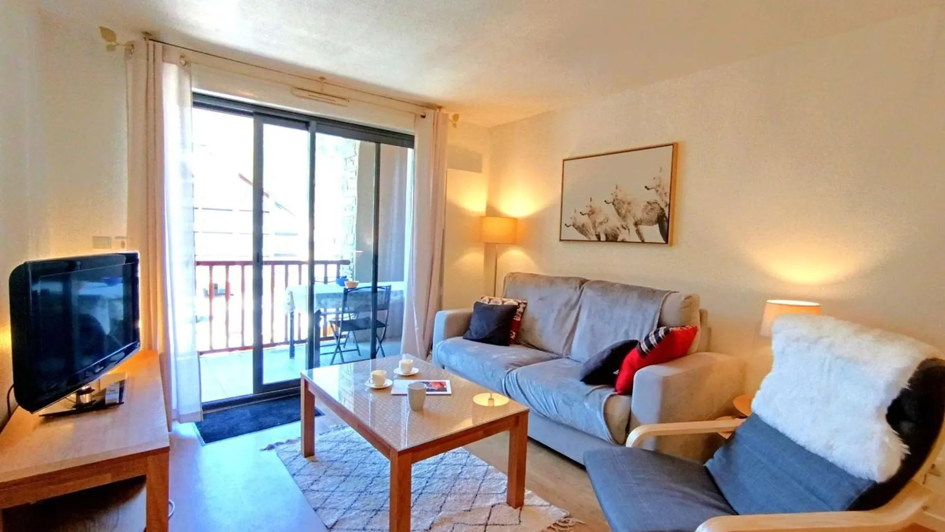 Διαμέρισμα T2 Cabine Pour 4 Pers, Balcon, Parking - Saint-Lary-Soulan - Fr-1-457-379